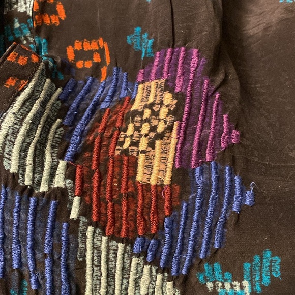 NWT Tolani Caitlyn Long Sleeve Top Size XL Color Black-Multi - Picture 11 of 13